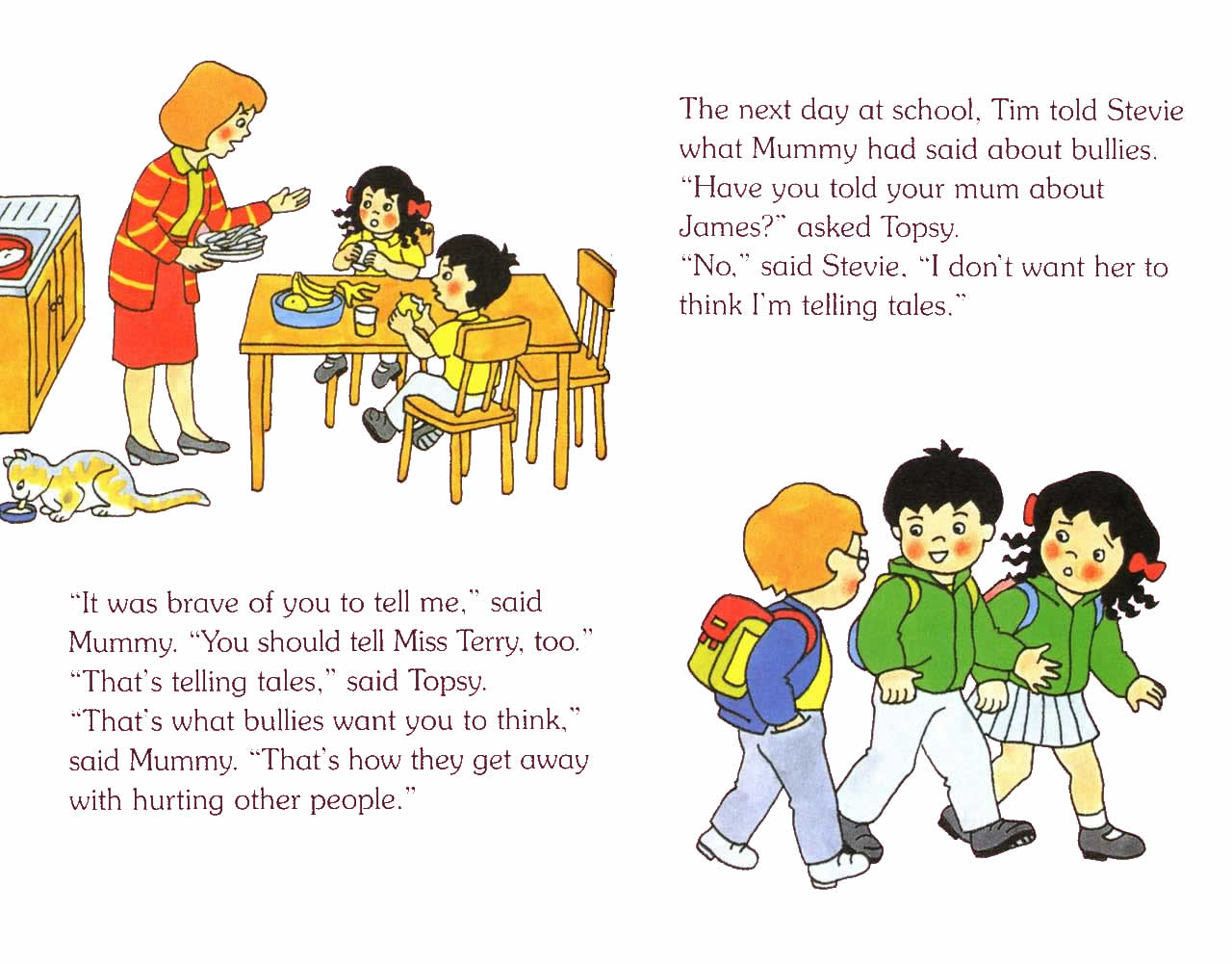 Ladybird - Topsy Tim Books - Help A Friend (08),绘本,绘本故事,绘本阅读,故事书,童书,图画书,课外阅读